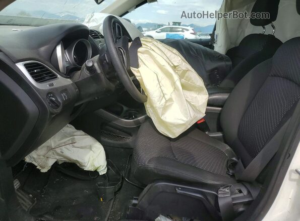 3C4PDCAB4LT247548 2020 DODGE JOURNEY White Вид салону спереду