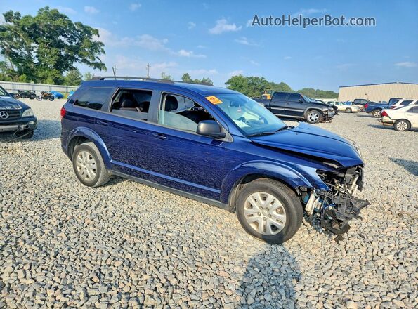 3C4PDCAB4LT249753 2020 DODGE JOURNEY Blue Przód prawy