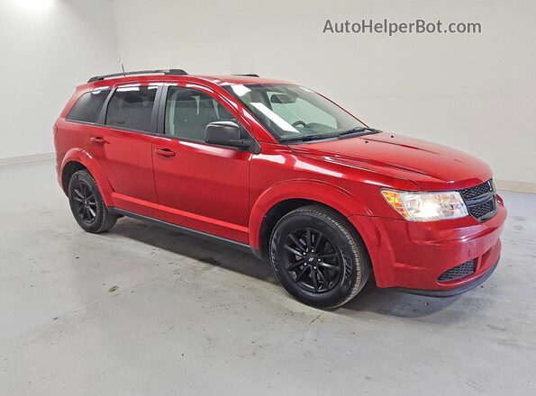 3C4PDCAB4LT250465 2020 DODGE JOURNEY Красный Передняя правая четверть