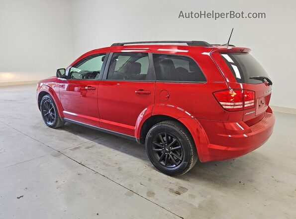 3C4PDCAB4LT250465 2020 DODGE JOURNEY Красный Задняя левая четверть