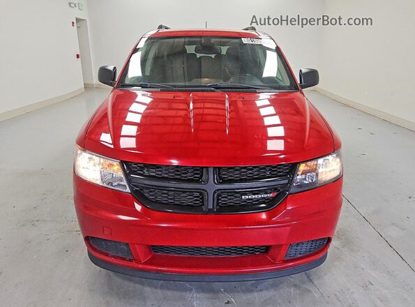 3C4PDCAB4LT250465 2020 DODGE JOURNEY Красный Вид спереди