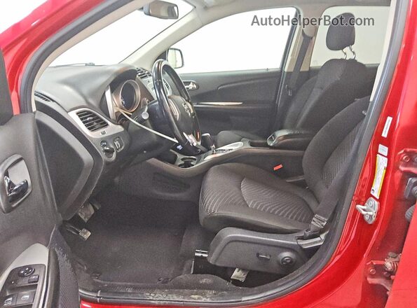 3C4PDCAB4LT250465 2020 DODGE JOURNEY Красный Вид салона спереди