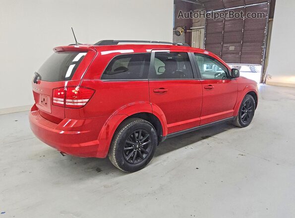 3C4PDCAB4LT250465 2020 DODGE JOURNEY Красный Задняя правая четверть
