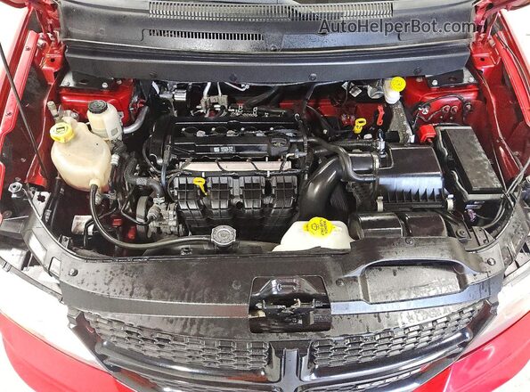 3C4PDCAB4LT250465 2020 DODGE JOURNEY Красный Вид задней части салона
