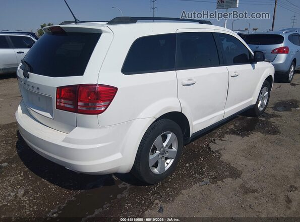 3C4PDCAB5GT148095 2016 DODGE JOURNEY White Trasero derecho