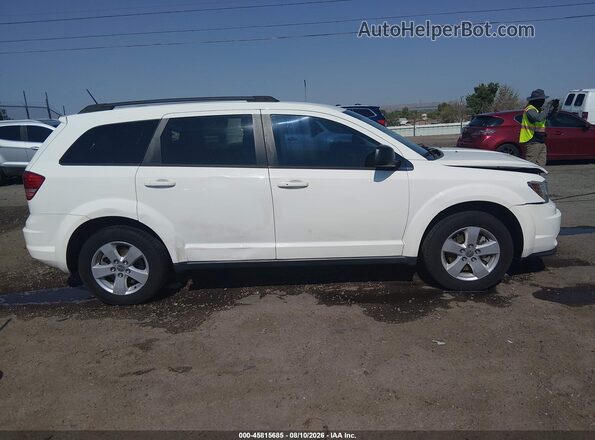 3C4PDCAB5GT148095 2016 DODGE JOURNEY White Vista interior trasera