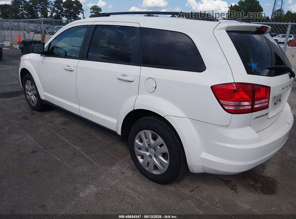 3C4PDCAB5GT166838 2016 DODGE JOURNEY White Trasero izquierdo
