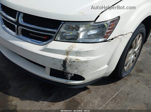 3C4PDCAB5GT166838 2016 DODGE JOURNEY White Vista frontal