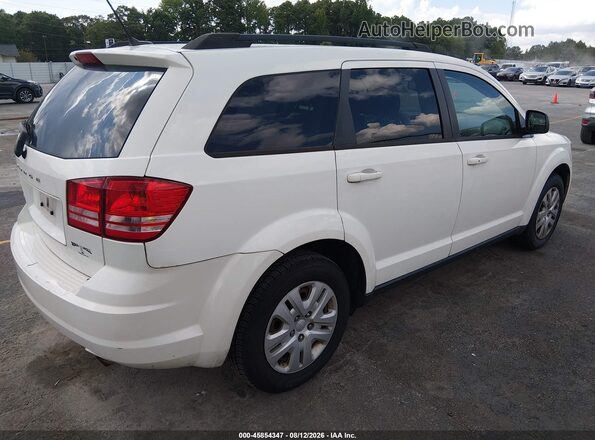 3C4PDCAB5GT166838 2016 DODGE JOURNEY White Trasero derecho