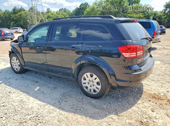 3C4PDCAB5HT505034 2017 DODGE JOURNEY Черный Задняя левая четверть