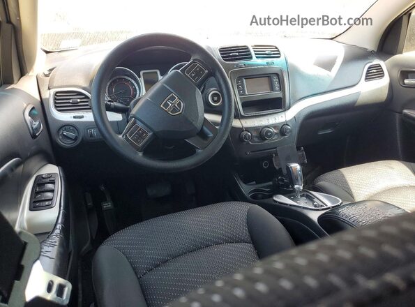 3C4PDCAB5HT505034 2017 DODGE JOURNEY Черный Вид панели приборов