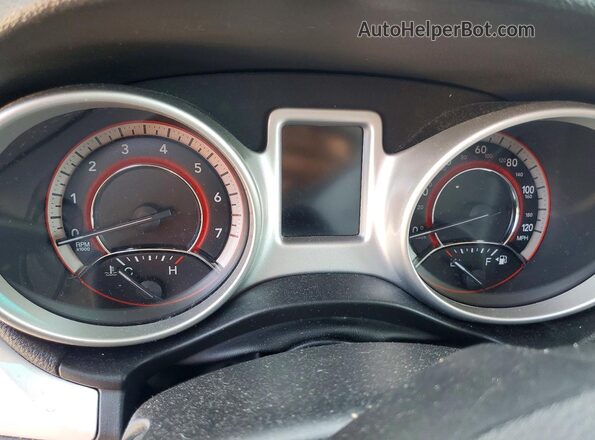 3C4PDCAB5HT505034 2017 DODGE JOURNEY Черный Вид щитка приборов