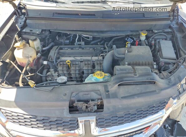 3C4PDCAB5HT505034 2017 DODGE JOURNEY Черный Вид задней части салона
