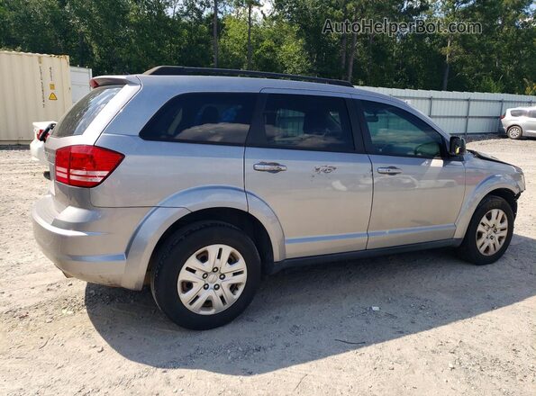 3C4PDCAB5JT171478 2018 DODGE JOURNEY Silver Rear right