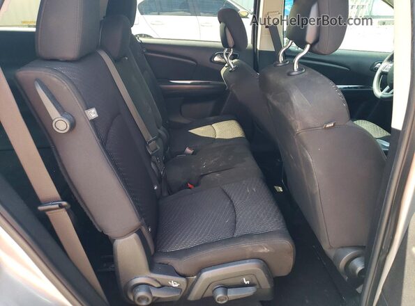 3C4PDCAB5JT171478 2018 DODGE JOURNEY Silver Rear interior view
