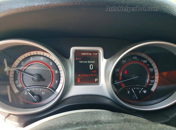 3C4PDCAB5JT171478 2018 DODGE JOURNEY Silver Instrument cluster view