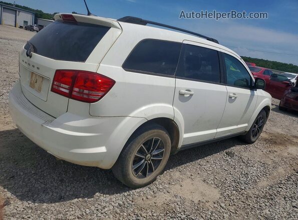 3C4PDCAB5JT386018 2018 DODGE JOURNEY White Задня права чверть