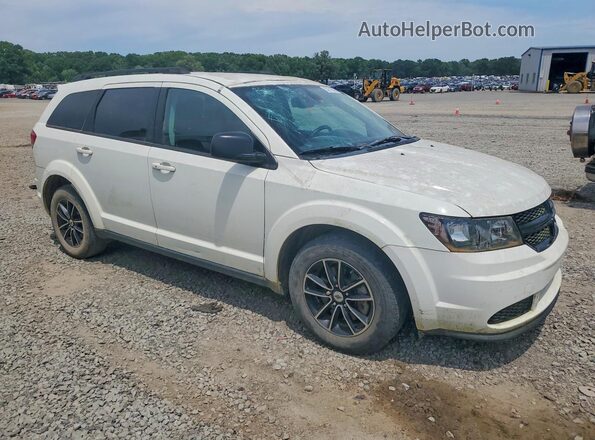 3C4PDCAB5JT386018 2018 DODGE JOURNEY White Передня права чверть
