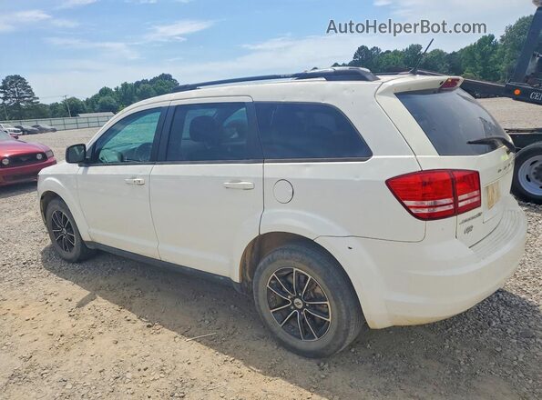 3C4PDCAB5JT386018 2018 DODGE JOURNEY White Задня ліва чверть