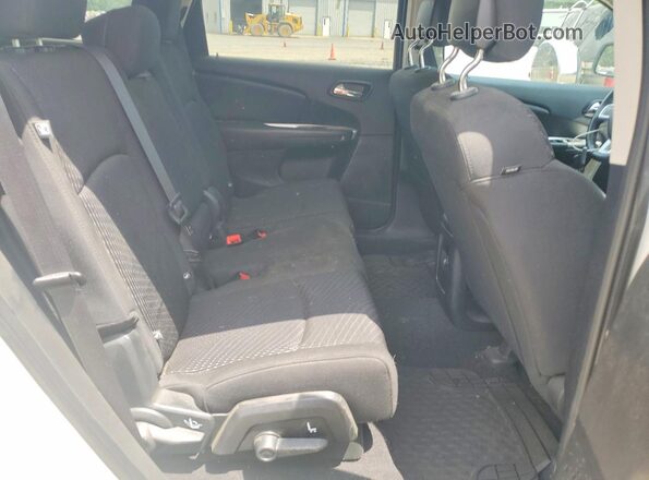 3C4PDCAB5JT386018 2018 DODGE JOURNEY White Вид задньої частини салону