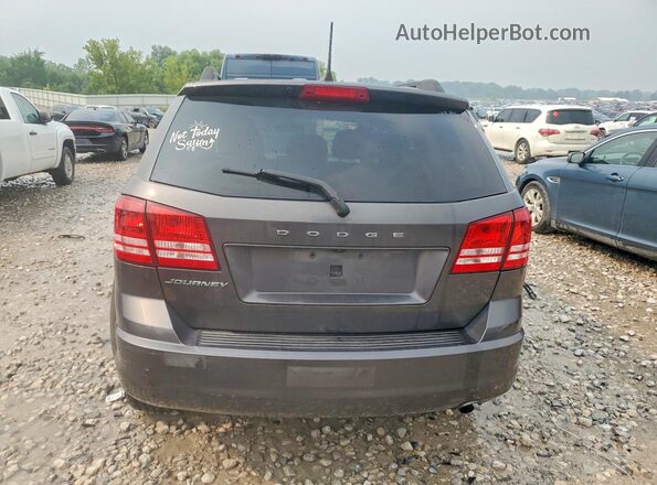 3C4PDCAB5JT533776 2018 DODGE JOURNEY Gray Вид ззаду