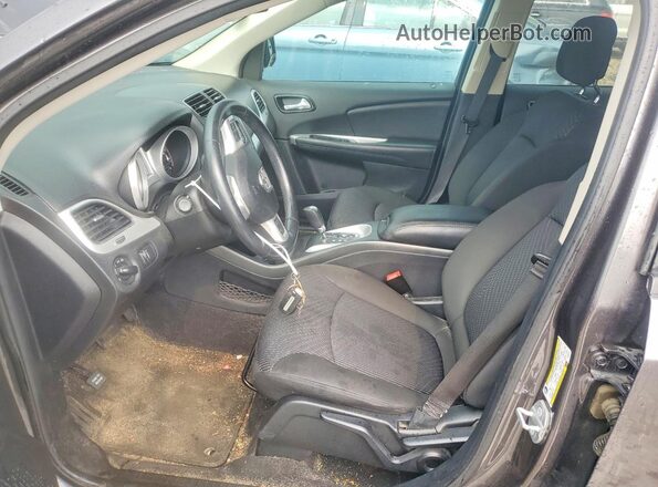 3C4PDCAB5JT533776 2018 DODGE JOURNEY Gray Вид салону спереду