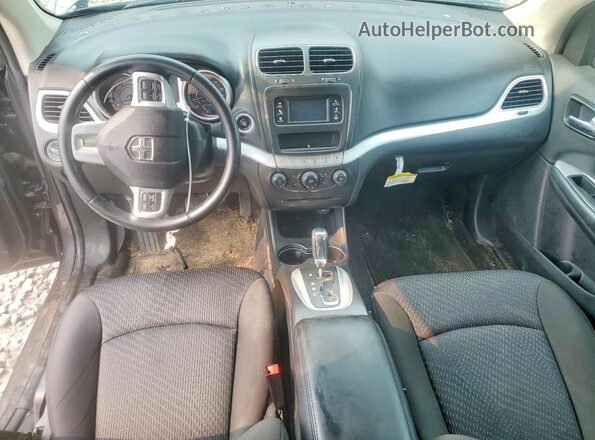 3C4PDCAB5JT533776 2018 DODGE JOURNEY Gray Вид панелі приладів