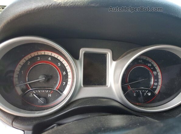 3C4PDCAB5LT181947 2020 DODGE JOURNEY Black Instrument cluster view