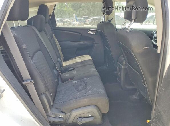 3C4PDCAB5LT269252 2020 DODGE JOURNEY White Вид задньої частини салону