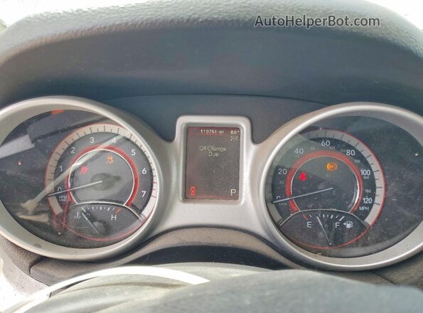 3C4PDCAB5LT269252 2020 DODGE JOURNEY White Вид щитка приладів