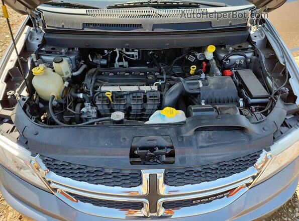 3C4PDCAB6GT250280 2016 DODGE JOURNEY Silver Շարժիչի բաժամունքի տեսք