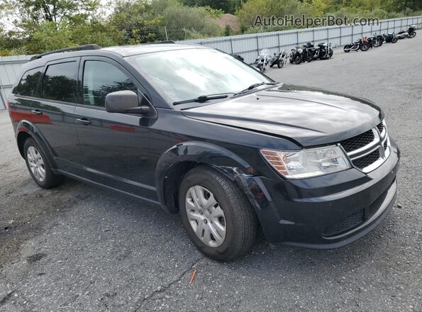 3C4PDCAB6HT516169 2017 DODGE JOURNEY Black Front right