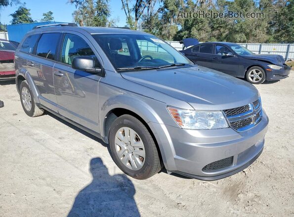 3C4PDCAB6HT564366 2017 DODGE JOURNEY Silver Front right