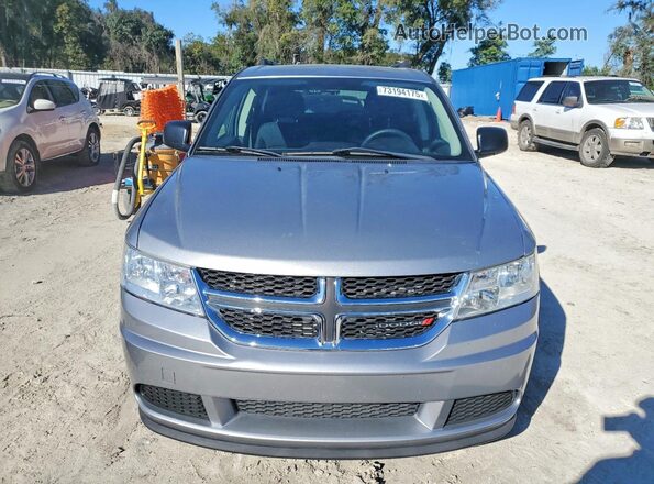 3C4PDCAB6HT564366 2017 DODGE JOURNEY Silver Front view