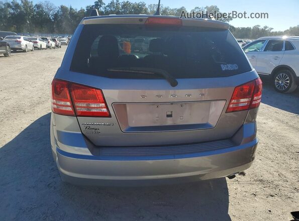 3C4PDCAB6HT564366 2017 DODGE JOURNEY Silver Rear view