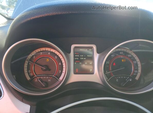 3C4PDCAB6HT564366 2017 DODGE JOURNEY Silver Instrument cluster view