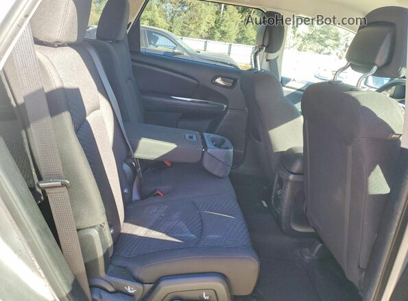 3C4PDCAB6HT564366 2017 DODGE JOURNEY Silver Rear interior view