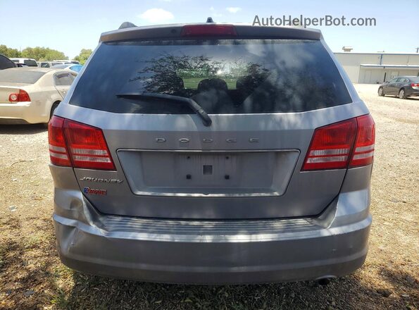 3C4PDCAB6JT196020 2018 DODGE JOURNEY Gray Rear view