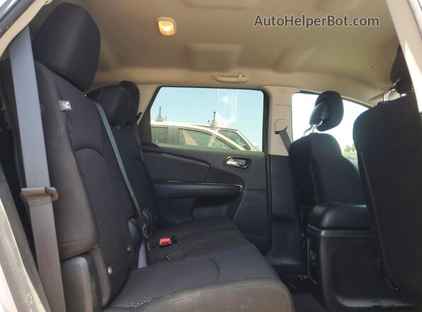 3C4PDCAB6JT196020 2018 DODGE JOURNEY Gray Rear interior view