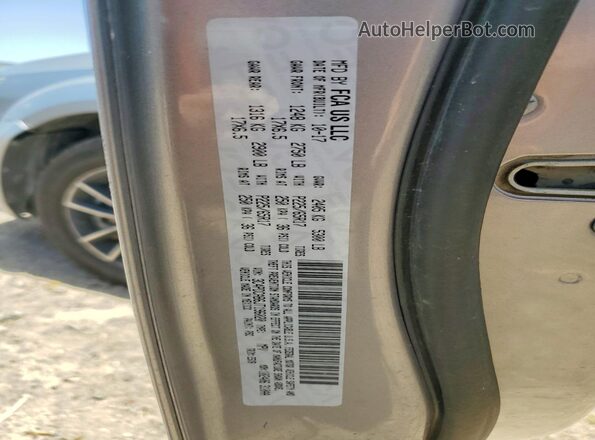 3C4PDCAB6JT196020 2018 DODGE JOURNEY Gray VIN sticker view