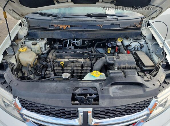 3C4PDCAB6JT275266 2018 DODGE JOURNEY White Вид підкапотного простору
