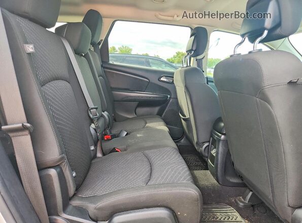 3C4PDCAB6JT275266 2018 DODGE JOURNEY White Вид задньої частини салону