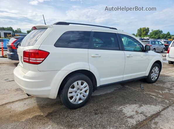 3C4PDCAB6JT275266 2018 DODGE JOURNEY White Задня права чверть