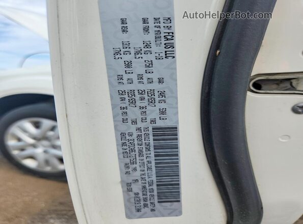 3C4PDCAB6JT275266 2018 DODGE JOURNEY White Вид наклейки з VIN-кодом