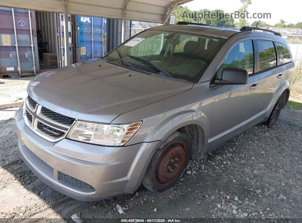 3C4PDCAB6JT381605 2018 DODGE JOURNEY Gray Przód lewy
