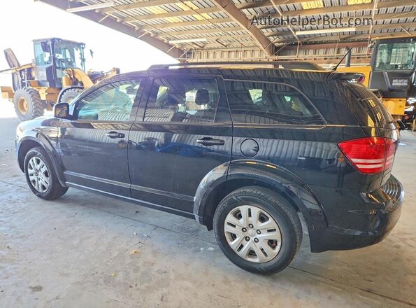 3C4PDCAB6JT427479 2018 DODGE JOURNEY Black Trasero izquierdo