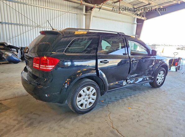 3C4PDCAB6JT427479 2018 DODGE JOURNEY Black Trasero derecho