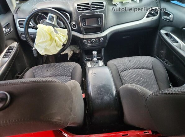 3C4PDCAB6JT444654 2018 DODGE JOURNEY Red წინა პანელის ხედი