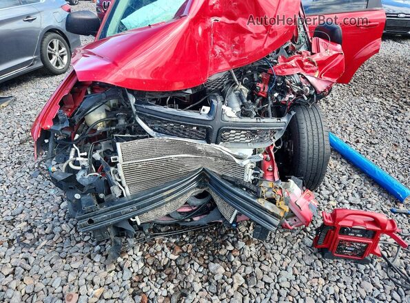 3C4PDCAB6JT444654 2018 DODGE JOURNEY Red უკანა სალონის ხედი