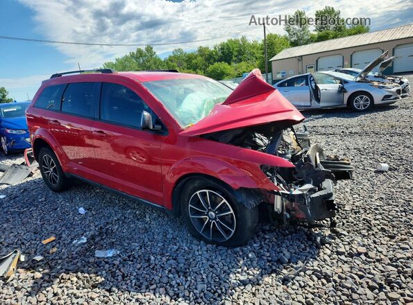 3C4PDCAB6JT444654 2018 DODGE JOURNEY Red წინა მარჯვენა